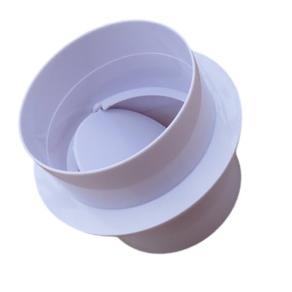 PVC Exhaust Check Valves Air Duct Check Ventilation Device Backflow Preventer Ventilation Pipe Round Check Valves