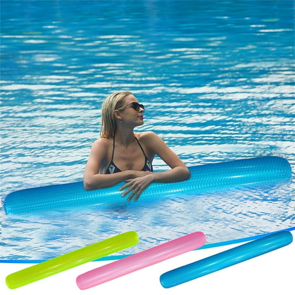 PVC Explosion-Proof Inflatable Floating Swimming Aid, Adult Buoyancy Stick for Water Sports, Swim Training Buoyant Bar for Pool Beach Snorkeling Safety Support