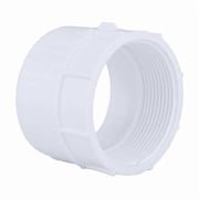 PVC Female Adapter, FNPT X Hub, 2 in Pipe Size 1WJY4