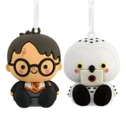Hallmark Christmas Ornaments (Better Together Harry Potter and Hedwig Magnetic), Set of 2