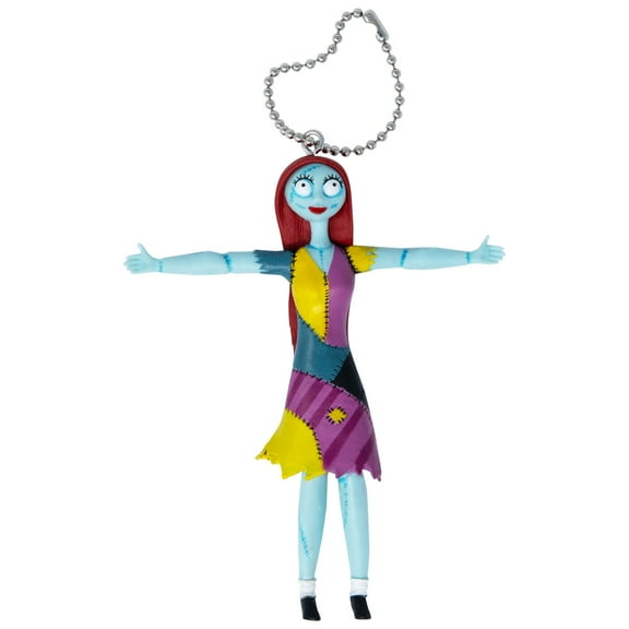 PVC Figural Key Chain - Disney - NBC - Sally - PVC Bendable New 22649