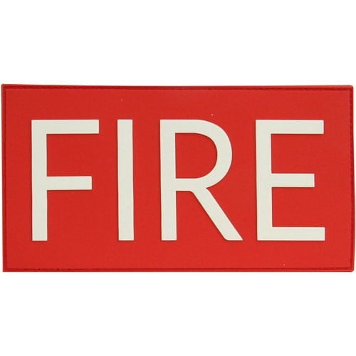 PVC Fire Patch - Glow in the Dark, Velcro Backed - Walmart.com