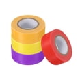 thumbnail image 1 of Flagging Tape 25mm x 30m/98.4ft Marking Tape Non-Adhesive 4Pcs, 1 of 5