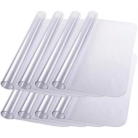 PVC Floor  Protector Home Desk Chair For Hard Wood 48"X36" 8 Pack