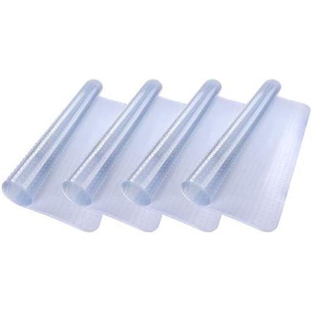 PVC Floor  Studded Back For Low Pile Rolling Chair Rectangle 48"X36" 4 Pack
