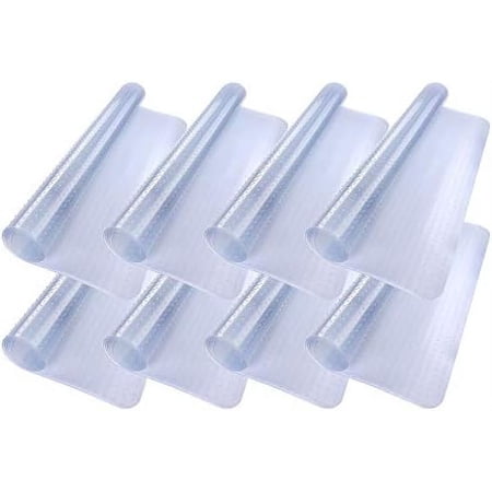 PVC Floor  Studded Back For Low Pile Rolling Chair Rectangle 48"X36" 8 Pack
