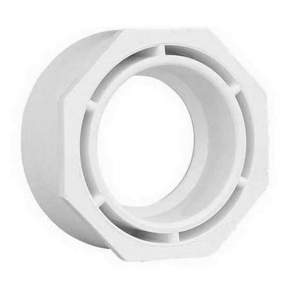 Manufacturer Varies PVC Flush Bushing, Hub x Spigot, 3 in x 2 in Pipe Size 1WKF5