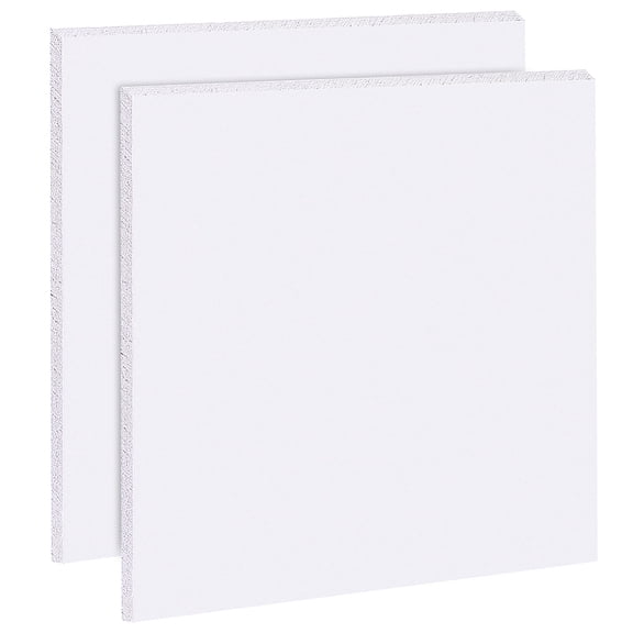 PVC Foam Board Polyethylene PE Board for Sand Table Presentaions Art Projects Square White 300x300x5mm