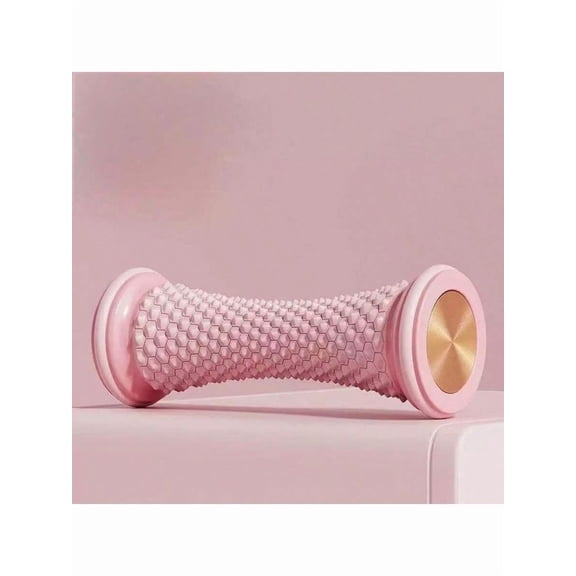 1pc PVC Foot Massager Roller - Easy Rolling for Yoga/Arch Support, Muscle Relaxation | Home Exercise Use, Gift for Valentine's/Mother's/Father's Day