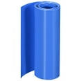thumbnail image 1 of Heat Shrink Tubes 150mm Flat Width Wrap for Dual Layer 18650 2 Meter Blue, 1 of 4