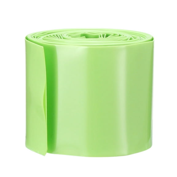 Heat Shrink Tubing 29.5mm Battery Wrap for 18650 Battery 2M Green