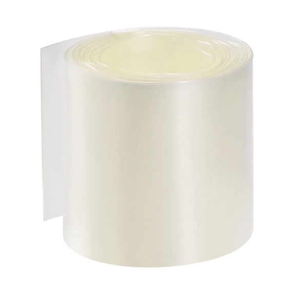 Heat Shrink Tubing 60mm Flat Width Pre Cut Heat Shrink Wrap Tube for Three 18650 2m Long Clear