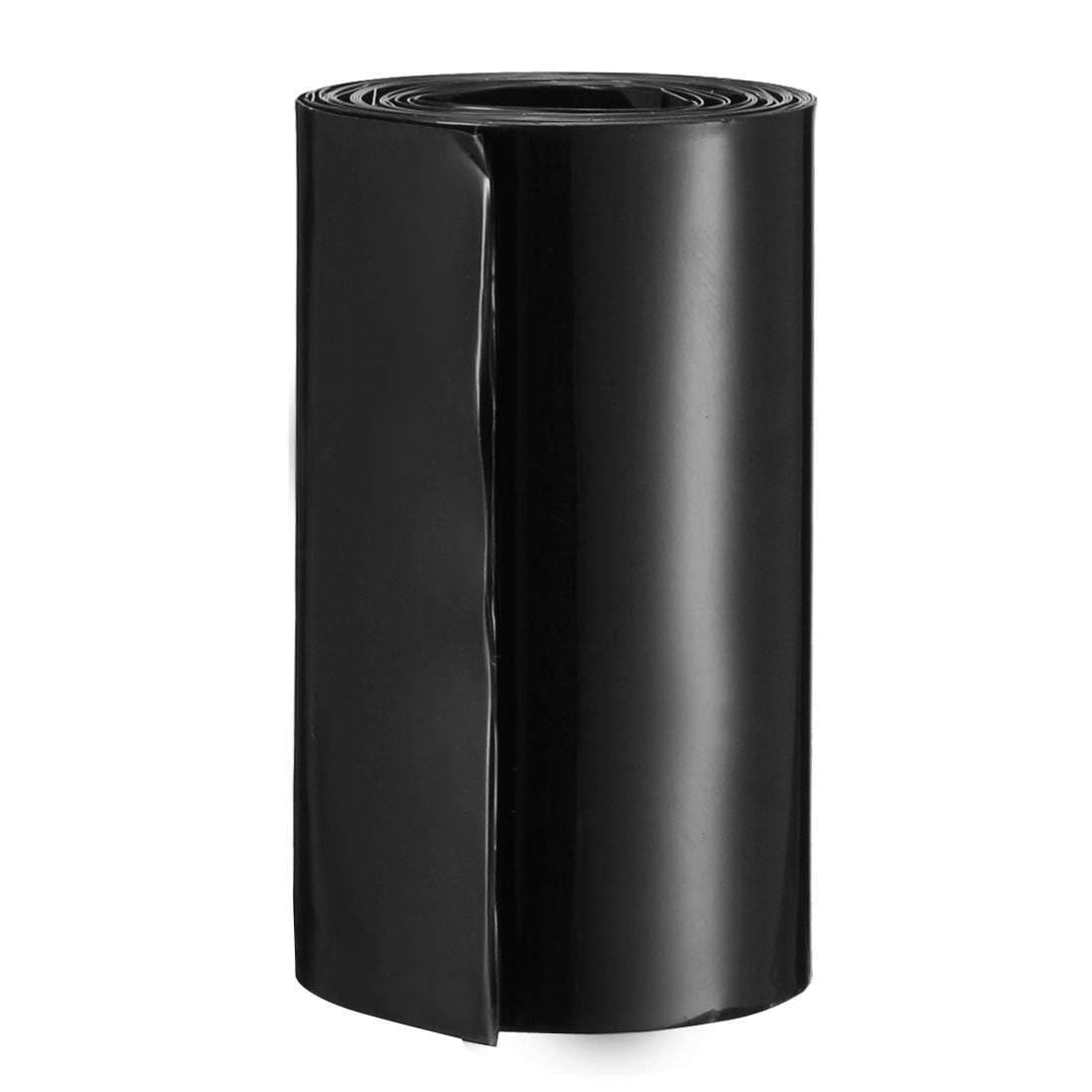 PVC Heat Shrink Tubing Tube 65mm Battery Wrap for AA Battery 2M Black