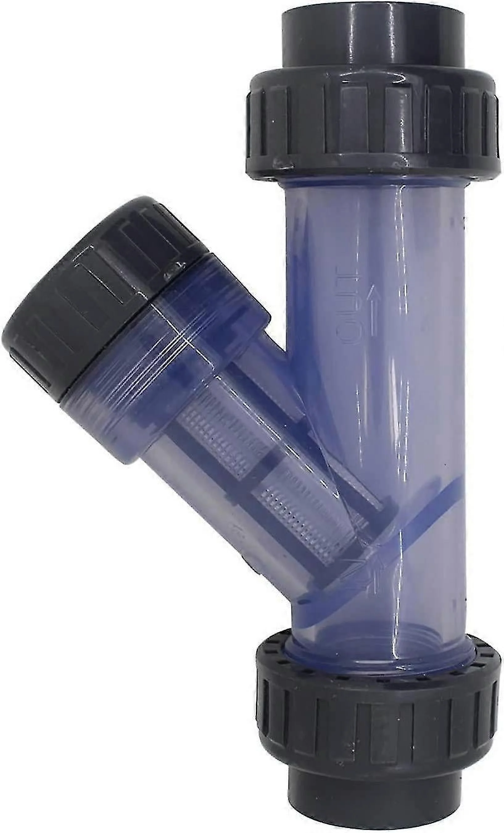 Pvc Filter Jari PVC Hose Filter Y Type 20MM 40MM Mesh Filter Aquarium Irrigation PVC ...