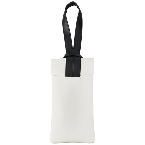 PVC Imitation Leather Eyeglass Cases Rectangle White 320mm for diy