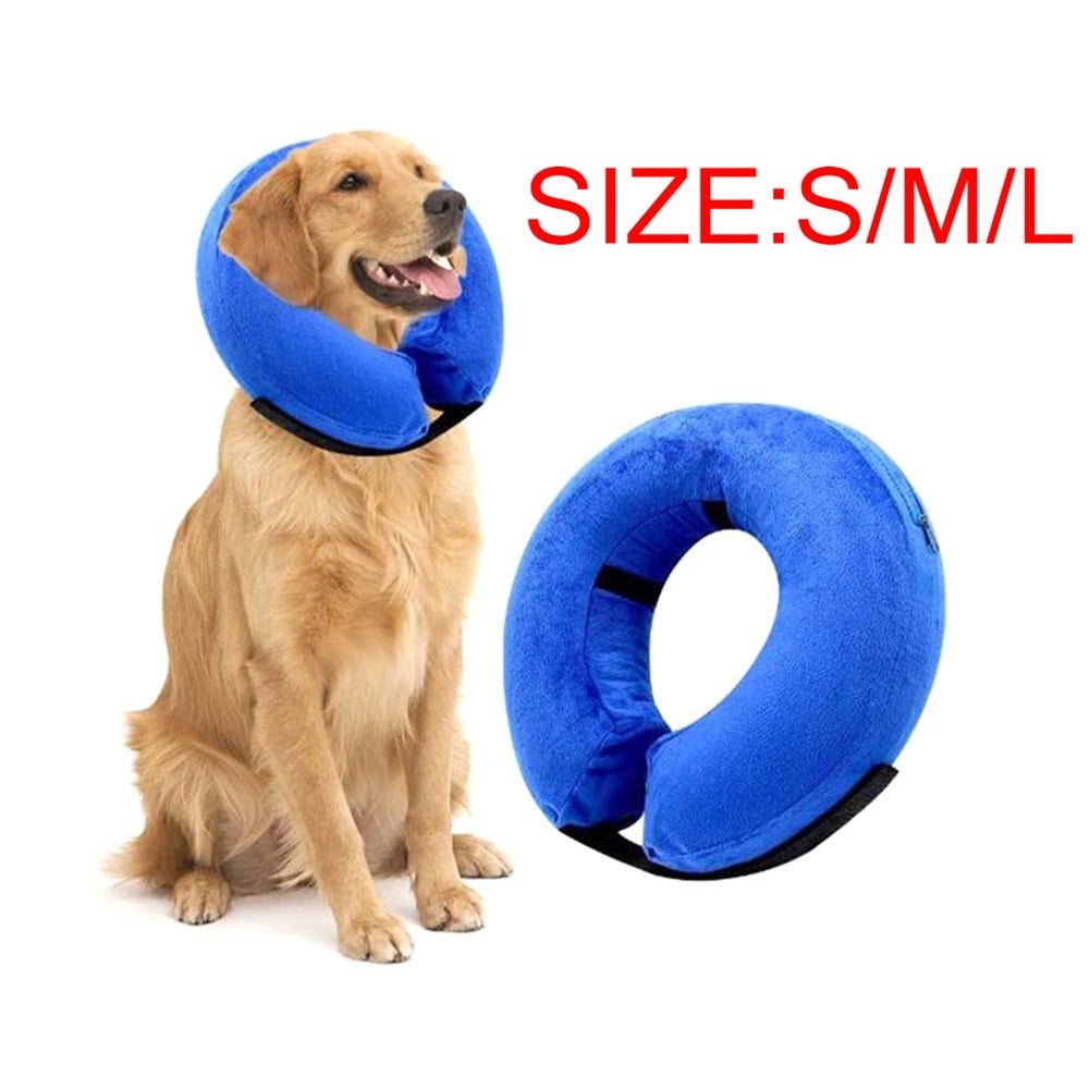 PVC Inflatable Collar Pet Collar Cat and Dog Collar Antibite Beauty