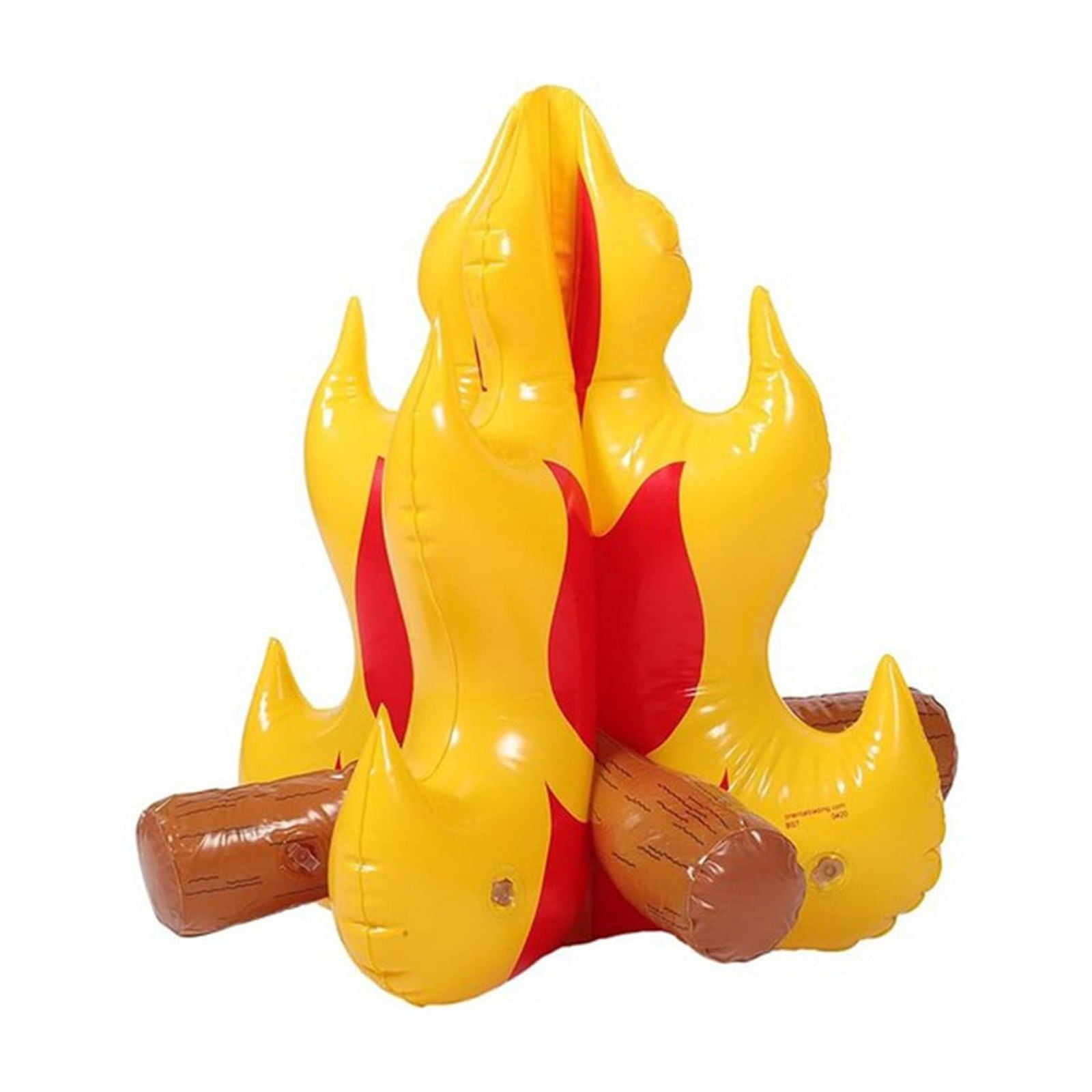 PartyKindom Aufblasbarer Baseballschläger - Flammen-Stab & Spielhammer Für Mottopartys & Familienspaß