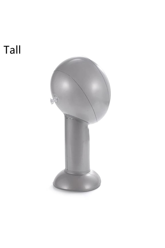 PVC Inflatable Human Tall Head Model Portable Head Model Mannequin