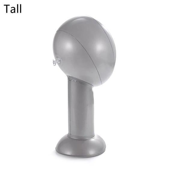 PVC Inflatable Human Tall Head Model Portable Head Model Mannequin