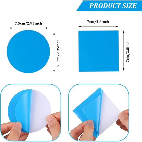 PVC Inflatable Pool Float Repair Kit 10 Pieces Patch for Above Ground Outus