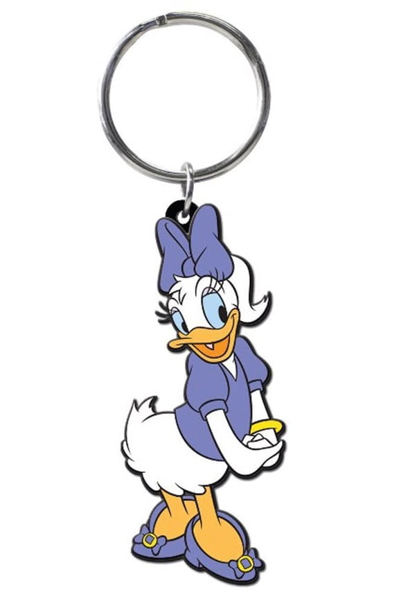 PVC Key Chain - Disney - Daisy Duck Soft Touch New Toys Licensed 85187