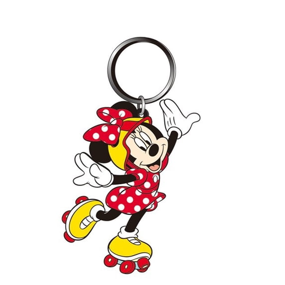 Minnie Mouse Soft Touch PVC Keychain
