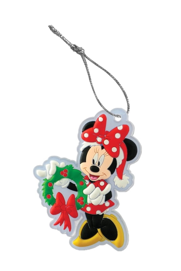 PVC Key Chain - Disney - Minnie Mouse Wreath Soft Touch 24882