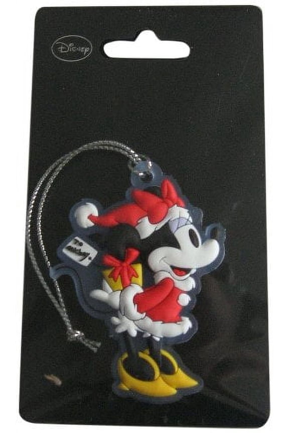 PVC Key Chain - Disney - Retro Minnie Mouse Soft Touch Toys New 24879
