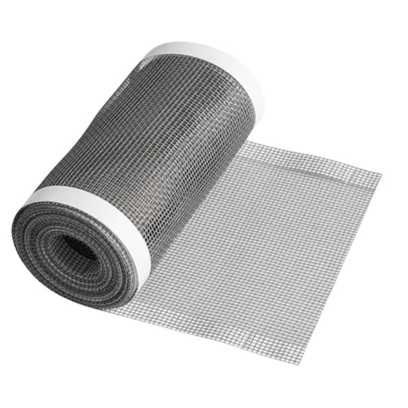 PVC Kitchen Sink Strainer Net 120mm Wide 400cm Long Includes Scraper for Easy Cleaning and Blockage Prevention