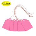 thumbnail image 1 of Label 5 x 3.5cm Water Resistant for Garden, Shop, House Pink 100 Pack, 1 of 5