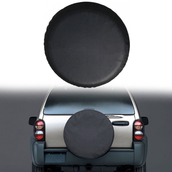 PVC Leather Spare Tire Cover for SUV Trailer, Sunscreen Protection Fit