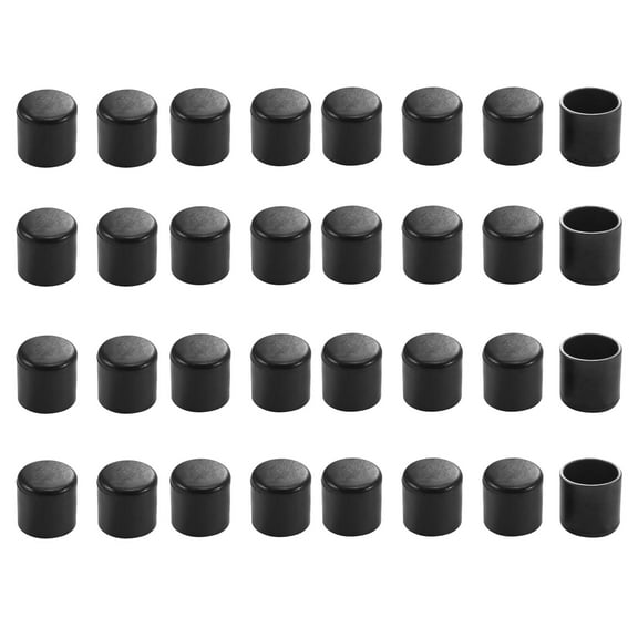 Leg Caps Tip Cup Feet 16mm 0.63' Inner Dia 32pcs Anti-moisture for Furniture