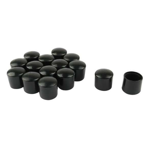 Leg Caps Tips Cup Feet Covers 16mm 0.63' Inner Dia 15pcs Protector for Sofas