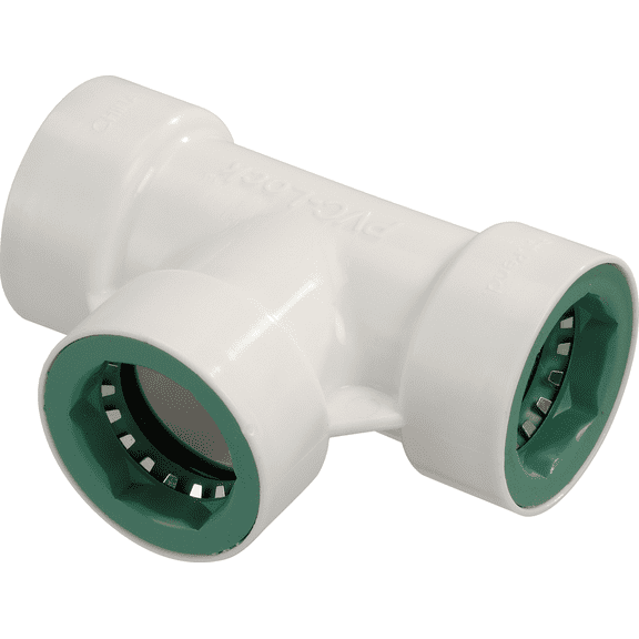 Orbit PVC-Lock Tee - Pack of 2 Residential Use, Standard Application