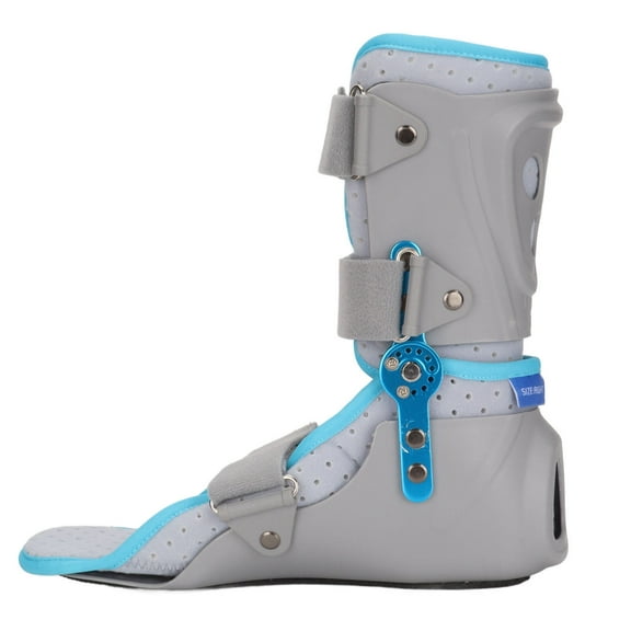 PVC Material Plantar Fasciitis Splint, Adjustable Angle Ankle Joint Fixing Bracket, Ankle Fracture Sprain Protector, For Rehabilitation Splint Of Heel Arch M, M:27x26cm Suitable For 39-42 Size