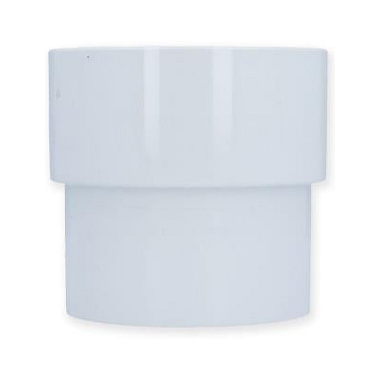 PVC Mend Pipe Extender Fitting 4 in. Slip x 4 in. Spigot