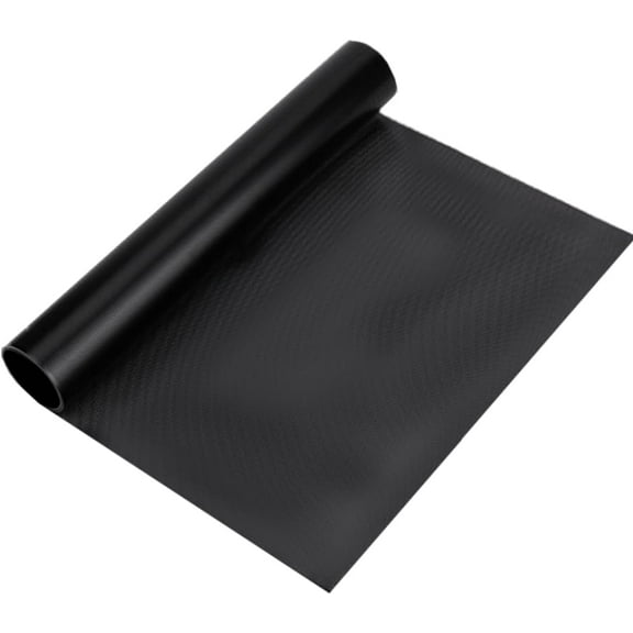 PVC Mesh Dustproof and Breathable Heat Filter Protective Decoration Black 1000x300x0.3mm Hole: 0.8mm