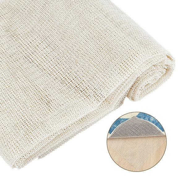 PVC Net Fabrics Non Slip Mattress Pad for Sofa Couch Chair Cushion White 2000x2000x0.5mm