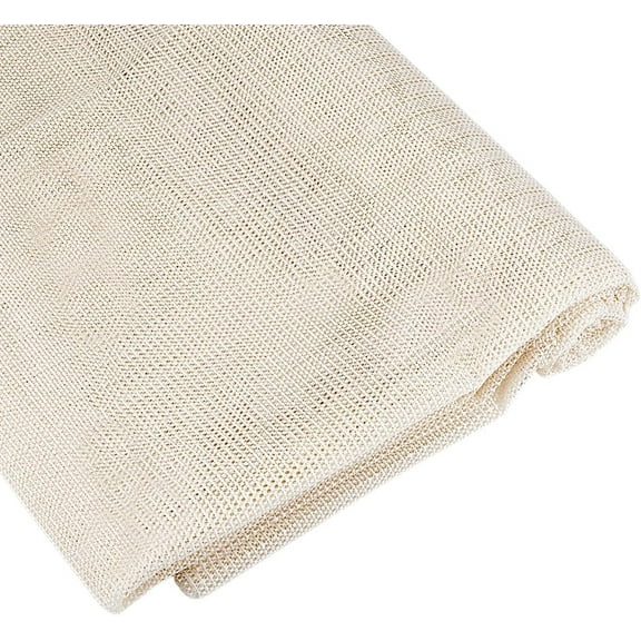 PVC Net Fabrics Non Slip Mattress Pad for Sofa Couch Chair Cushion White 3000x2000x0.5mm