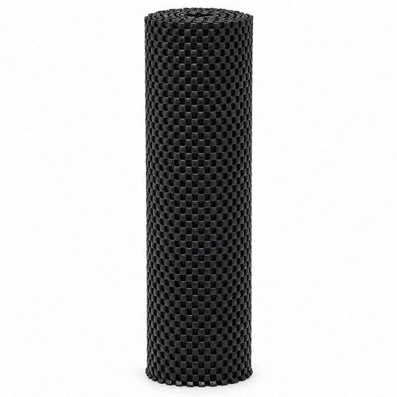 PVC Non-Slip Shelf Liner, Cuttable Grid Drawer and Cabinet Mat