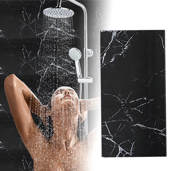 Peel and Stick Self Adhesive Tile Sticker Removable Waterproof Wall Decal for Kitchen Bathroom DIY Renovation