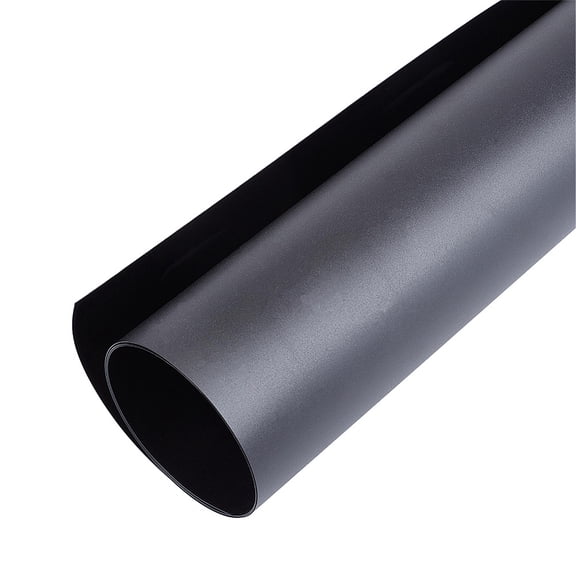 PVC Photography Backdrop Display Board for Tabletop Product Photography and Crafting Rectangle Black 900x400x0.8mm