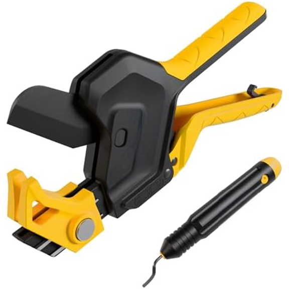 PVC Pipe Cutter 3-Gear Adjustable, Cuts Up to 2-1/2, Ratchet Pipe Cutter Tool Heavy-Duty for PVC, PPR, PE, PEX, ABS, Plastic Hoses$$