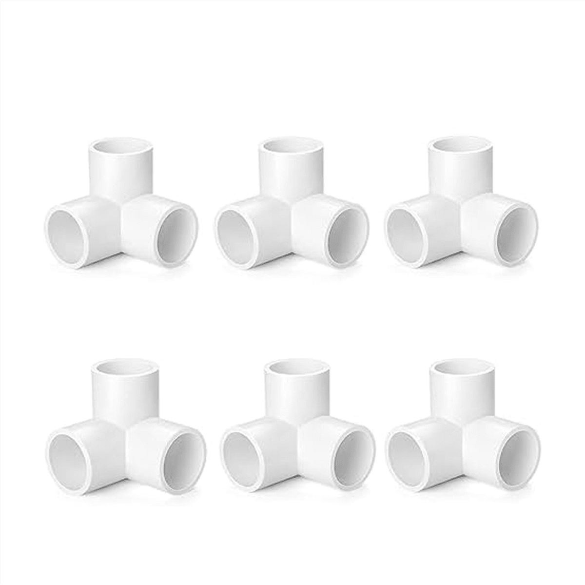 PVC Pipe Elbow 1 Inch 3 Way, DIY PVC Tee Elbow Fittings for PVC Pipe