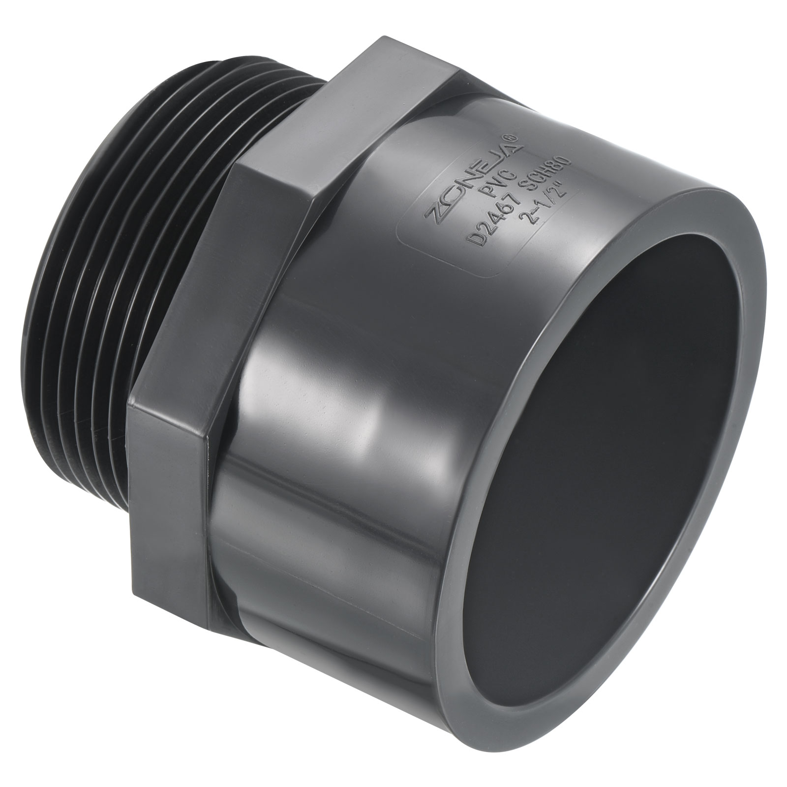 PVC Pipe Fitting 5/2NPTMale Thread 5/2