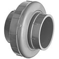 PVC Pipe Fitting, Union, Schedule 80, Gray, 2" Slip Socket