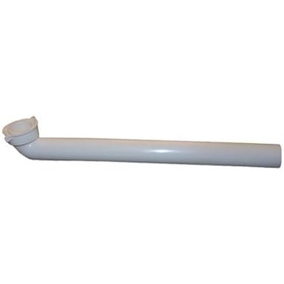 PVC Pipe Fitting, Waste Arm Drain Pipe, Tubular Slip Joint, White, 1.5-In. OD x 7-In.