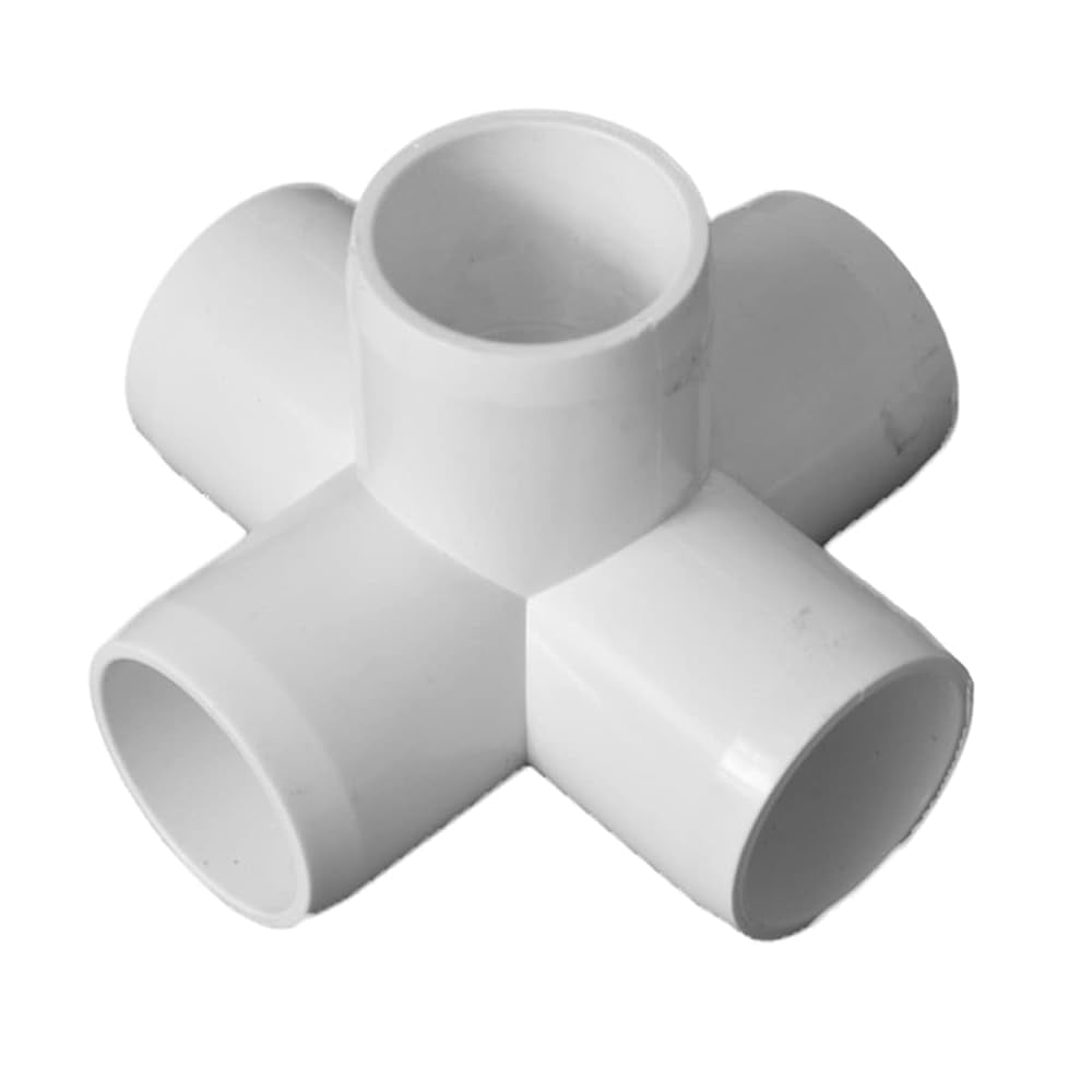 PVC Pipe For Building Furniture And Cool Structures (3/4 Inch, 5Way