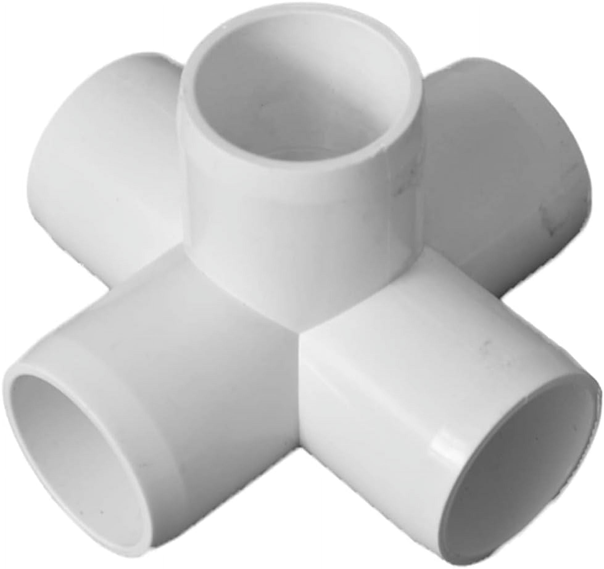 PVC Pipe For Building Furniture And Cool Structures (3/4 Inch, 5Way