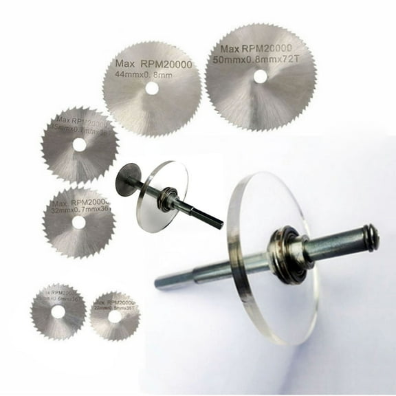 PVC Pipe Inside Cutter(6Pcs Saw Blades) ,PVC Pipe Cutter Tool with Adjustable Depth Gauge Guide, Plumbing Internal Plastic ABS Pipe Cutter with Hex Key Shaft for Indoor Outdoor Pipe Improvement